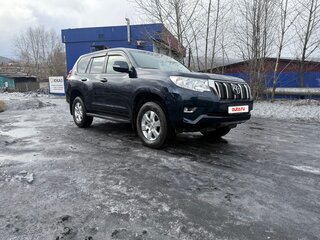 2020 Toyota Land Cruiser Prado 150 Series Рестайлинг 2, синий, 5800000 рублей, вид 3