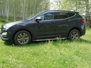 2014 Hyundai Santa Fe III, синий, 1550000 рублей, вид 3