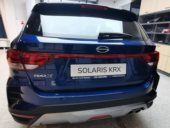 2025 Solaris KRX, синий - вид 2