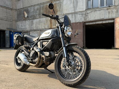 2015 Ducati Scrambler 800, серый, 650000 рублей, вид 4
