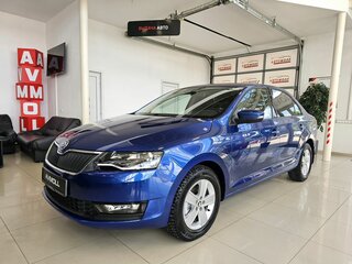 2019 Skoda Rapid I Рестайлинг, синий, 1699000 рублей, вид 1