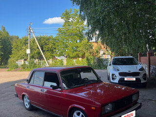 1992 Lada (ВАЗ) 2105, красный, 115000 рублей, вид 2