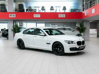 2014 BMW 7 серии 730d xDrive V (F01/F02/F04) Рестайлинг, белый, 2550000 рублей, вид 3