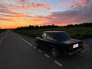 2006 Lada (ВАЗ) 2107, зелёный, 250000 рублей, вид 2