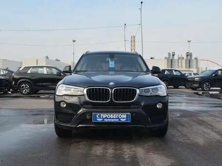 2015 BMW X3 20i xDrive II (F25) Рестайлинг, чёрный, 1400000 рублей, вид 2