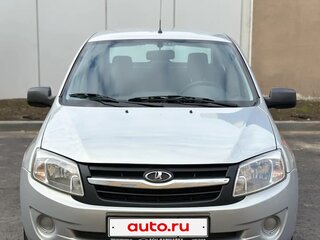 2014 Lada (ВАЗ) Granta I, серебристый, 415000 рублей, вид 2
