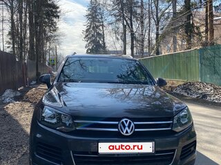 2010 Volkswagen Touareg II, чёрный, 1510000 рублей, вид 1