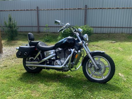 2003 Honda VT 1100, чёрный, 545000 рублей, вид 1