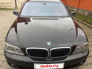 2006 BMW 7 серии Long 750Li IV (E65/E66) Рестайлинг, чёрный, 620000 рублей, вид 2