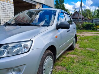 2012 Lada (ВАЗ) Granta I, серебристый, 529000 рублей, вид 1