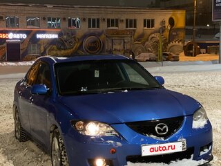 2006 Mazda 3 I (BK) Рестайлинг, синий, 465000 рублей, вид 2