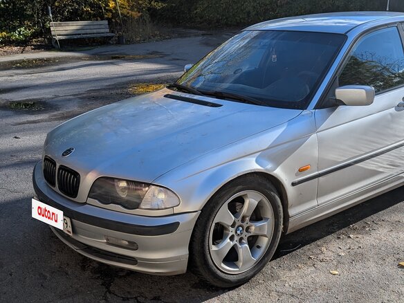 1999 BMW 3 серии 320d IV (E46), серебристый, 550000 рублей - вид 4