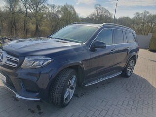 2016 Mercedes-Benz GLS 350 d I (X166), синий, 3280000 рублей, вид 3