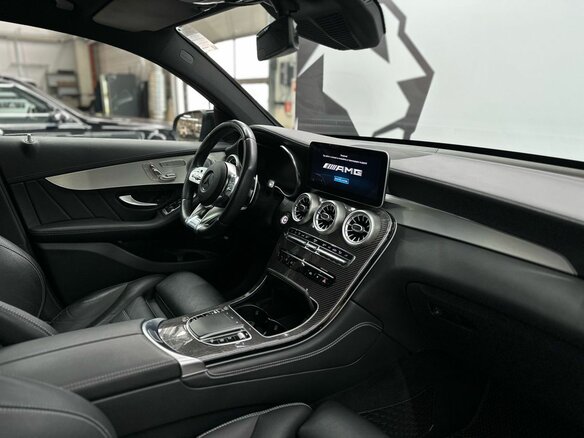 2019 Mercedes-Benz GLC Coupe AMG 43 AMG I (C253) Рестайлинг, серый - вид 4