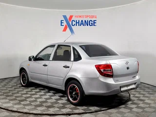 2013 Lada (ВАЗ) Granta I, серебристый, 240000 рублей, вид 4