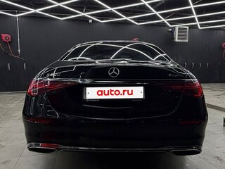 2022 Mercedes-Benz S-Класс 500 4MATIC VII (W223), чёрный, 12900000 рублей, вид 4