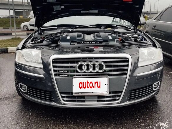 2006 Audi A8 II (D3) Рестайлинг, серый, 1100000 рублей - вид 1