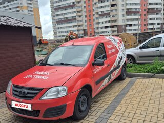 2014 Lada (ВАЗ) Largus I, серебристый, 400000 рублей, вид 1