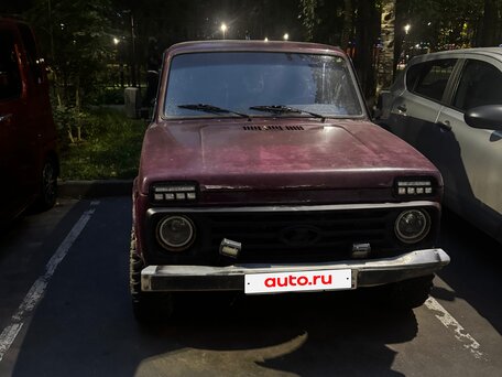 2001 Lada (ВАЗ) 2121 (4x4) I Рестайлинг, пурпурный, 95000 рублей, вид 1