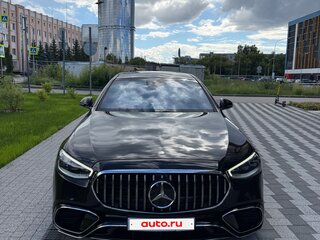 2022 Mercedes-Benz S-Класс 400 d 4MATIC VII (W223), чёрный, 9100000 рублей, вид 3