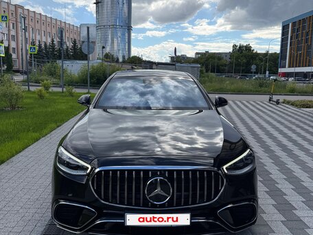 2022 Mercedes-Benz S-Класс 400 d 4MATIC VII (W223), чёрный, 9100000 рублей, вид 3