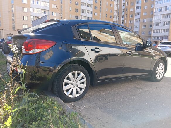 2012 Chevrolet Cruze I, чёрный, 750000 рублей - вид 3