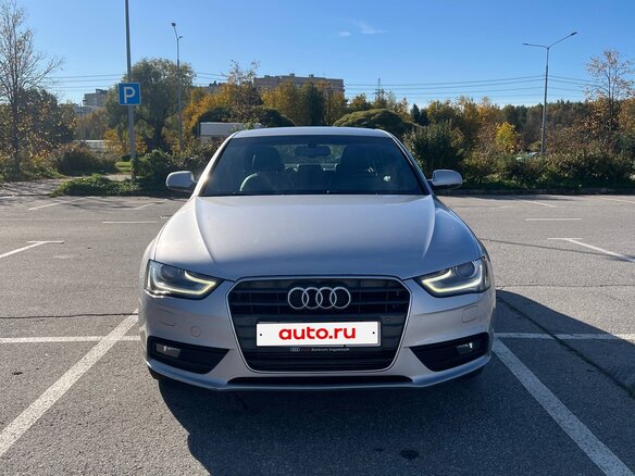 2015 Audi A4 IV (B8) Рестайлинг, серебристый