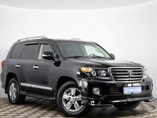 2015 Toyota Land Cruiser 200 Series Рестайлинг 1, чёрный, 4049000 рублей, вид 1