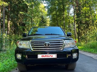 2013 Toyota Land Cruiser 200 Series Рестайлинг 1, чёрный, 2850000 рублей, вид 2