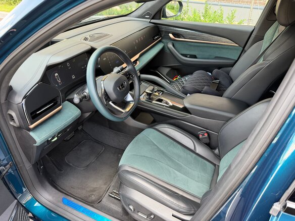 2024 Geely Monjaro I, зелёный, 3500000 рублей - вид 7