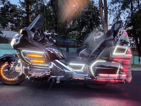 2007 Honda GL 1800 Gold Wing, чёрный, 1020737 рублей, вид 3