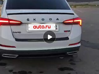 2021 Skoda Rapid II, белый, 900000 рублей, вид 2