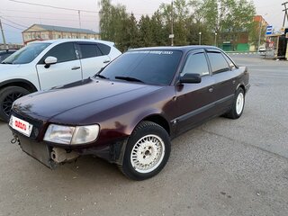1991 Audi 100 IV (C4), пурпурный, 245000 рублей, вид 3