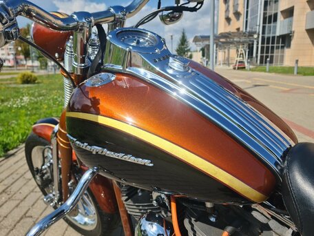 2008 Harley-Davidson CVO Softail Springer, чёрный, 2500000 рублей, вид 4