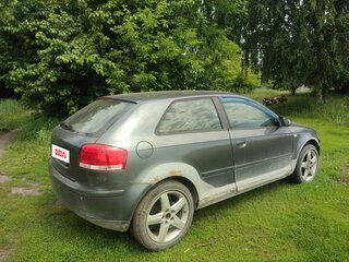 2003 Audi A3 II (8P), серый, 250000 рублей, вид 4
