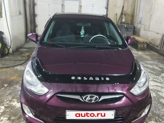 2013 Hyundai Solaris I, фиолетовый, 780000 рублей, вид 1