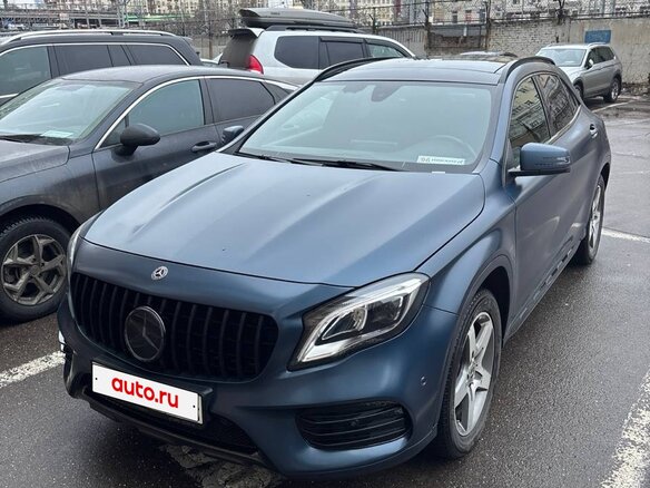 2019 Mercedes-Benz GLA 250 I (X156) Рестайлинг, синий