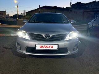 2011 Toyota Corolla X (E140, E150) Рестайлинг, серебристый, 1160000 рублей, вид 4