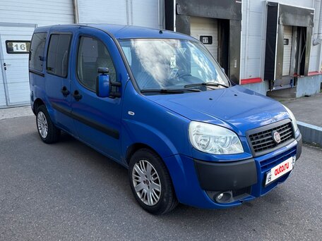 2013 Fiat Doblo I Рестайлинг, синий, 390000 рублей, вид 2