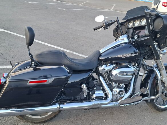 2020 Harley-Davidson Street Glide, чёрный, 1600000 рублей - вид 3