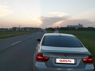 2005 BMW 3 серии 320d V (E90/E91/E92/E93), серебристый, 870000 рублей, вид 5