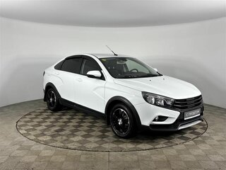 2019 Lada (ВАЗ) Vesta Cross I, белый, 975000 рублей, вид 3