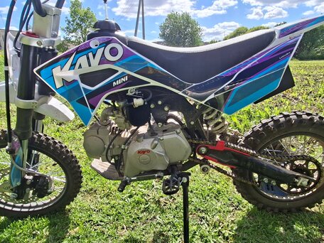 2025 Kayo Mini TD125, голубой, 77000 рублей, вид 4