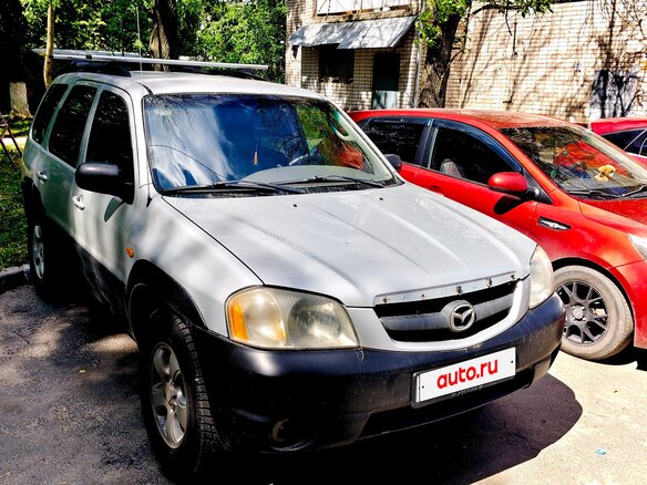 2002 Mazda Tribute I, серый, 220000 рублей - вид 1