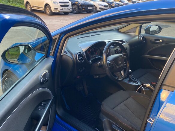 2012 SEAT Leon II Рестайлинг, синий, 1350000 рублей - вид 8