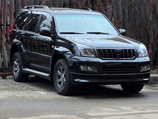 2008 Toyota Land Cruiser Prado 5-speed 120 Series Рестайлинг, чёрный, 3120000 рублей, вид 3