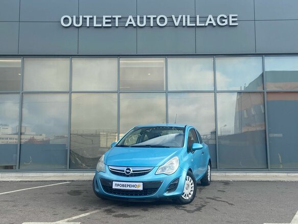 2011 Opel Corsa D Рестайлинг II, синий, 392000 рублей