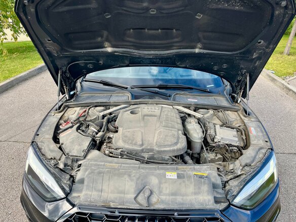 2020 Audi A5 40 TDI II (F5) Рестайлинг, чёрный - вид 16