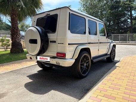 2013 Mercedes-Benz G-Класс AMG 63 AMG I (W463) Рестайлинг 2, белый, 4445000 рублей, вид 4