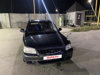 2008 Hyundai Accent ТагАЗ II, серый, 330000 рублей, вид 1